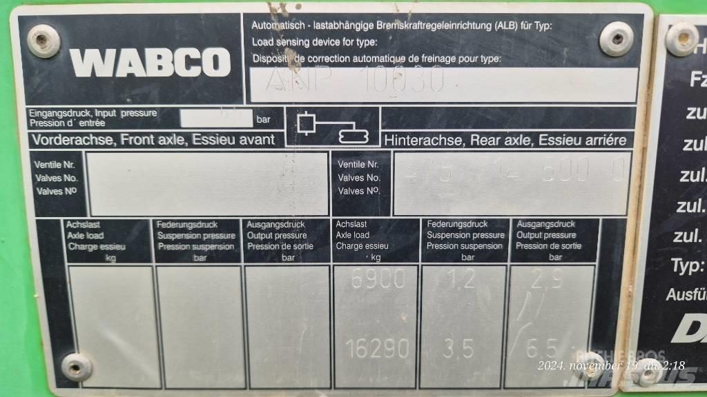 Dammann Anp 10030 牽引式噴霧機