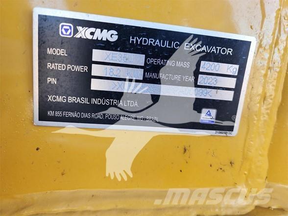 XCMG XE35U 小型挖土機/掘鑿機<7t(小型挖掘機)