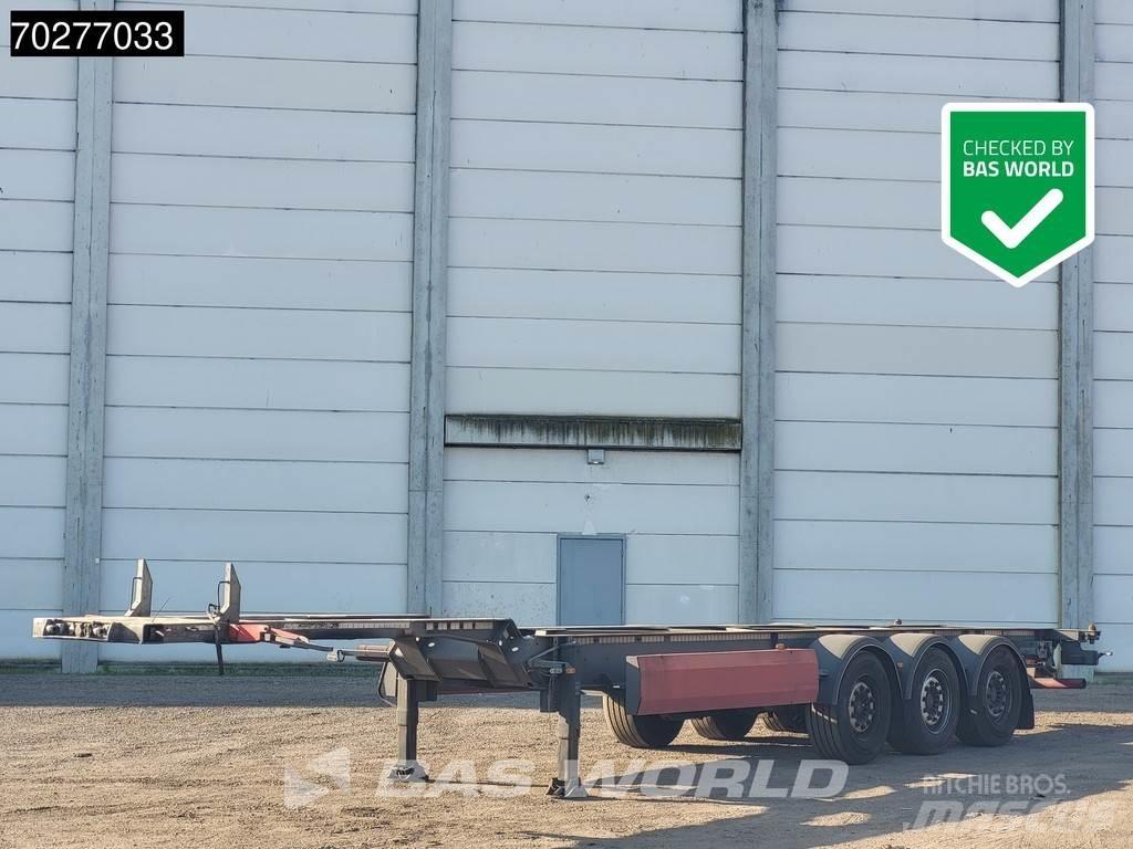Van Hool 3 axles 貨櫃框架半拖車