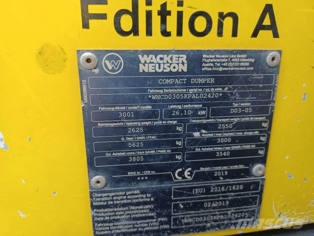 Wacker Neuson 3001 側卸礦車