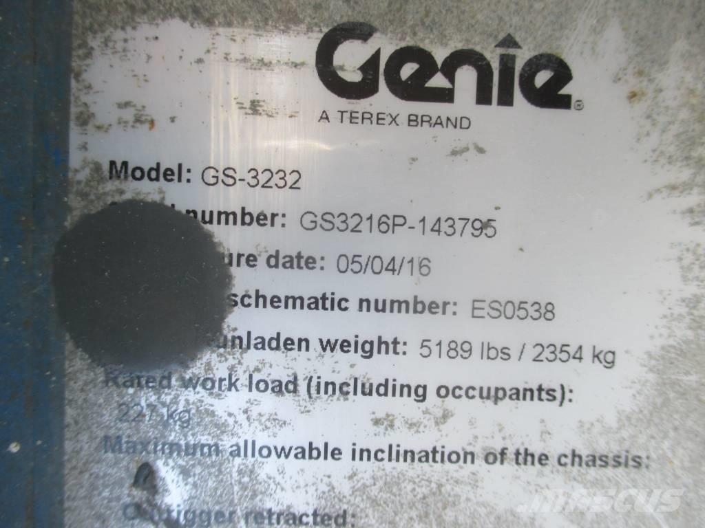 Genie GS 3232 剪式升降機