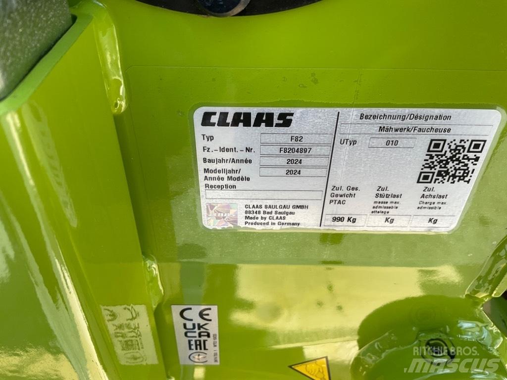 CLAAS Disco 3600 莖葉去葉機
