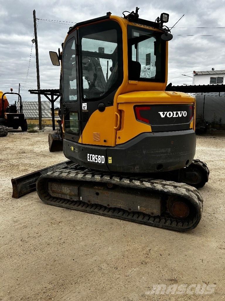 Volvo ECR 58 D 小型挖土機/掘鑿機<7t(小型挖掘機)