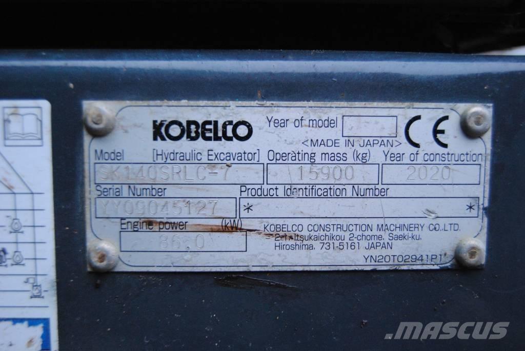 Kobelco SK140SRLC-7 履帶式 挖土機/掘鑿機/挖掘機