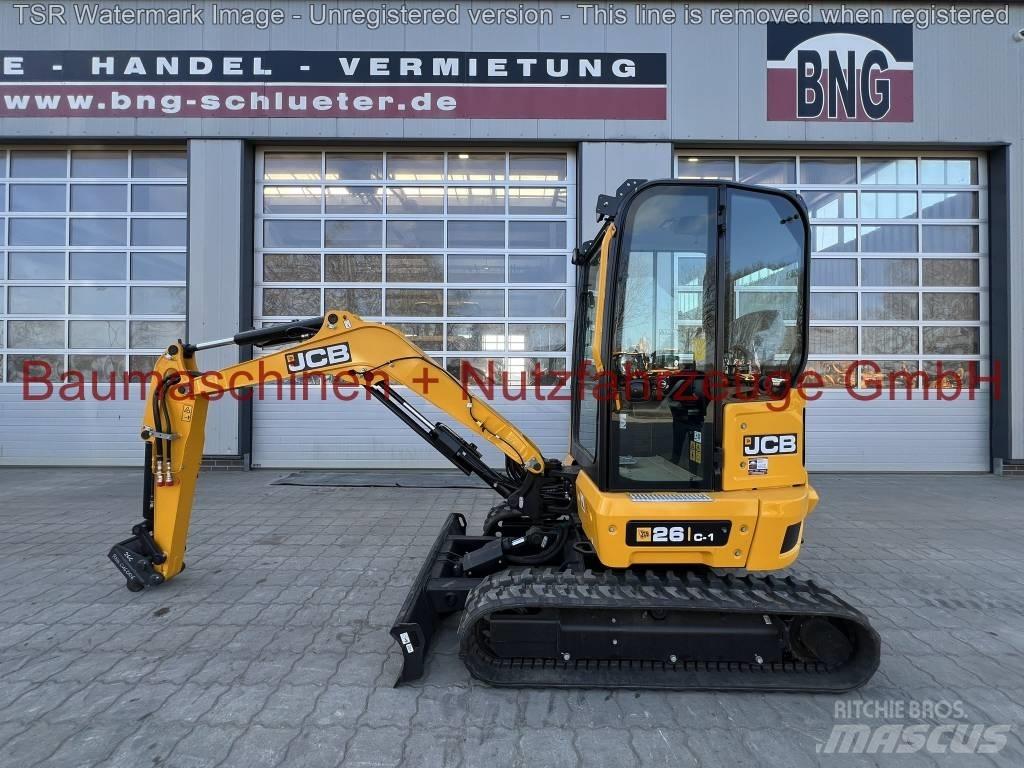 JCB 26C -werkneu- 小型挖土機/掘鑿機<7t(小型挖掘機)