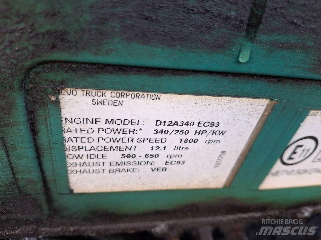 Volvo D12A340 引擎/發動機
