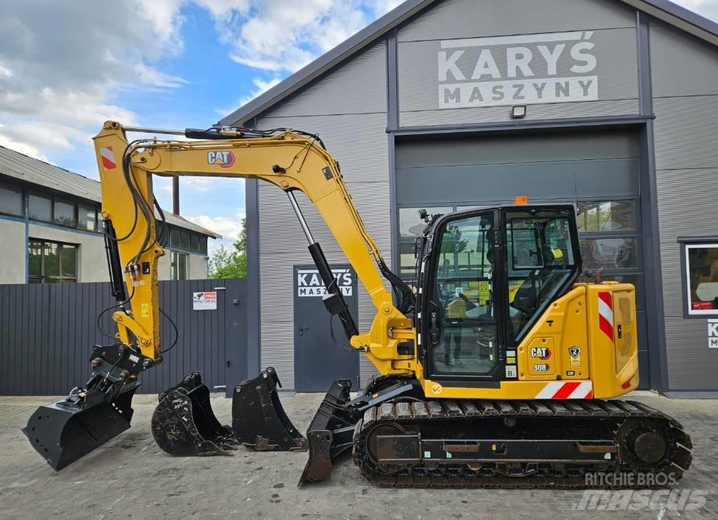 CAT 308 CR 中型挖土機/掘鑿機/挖掘機 7t-12t