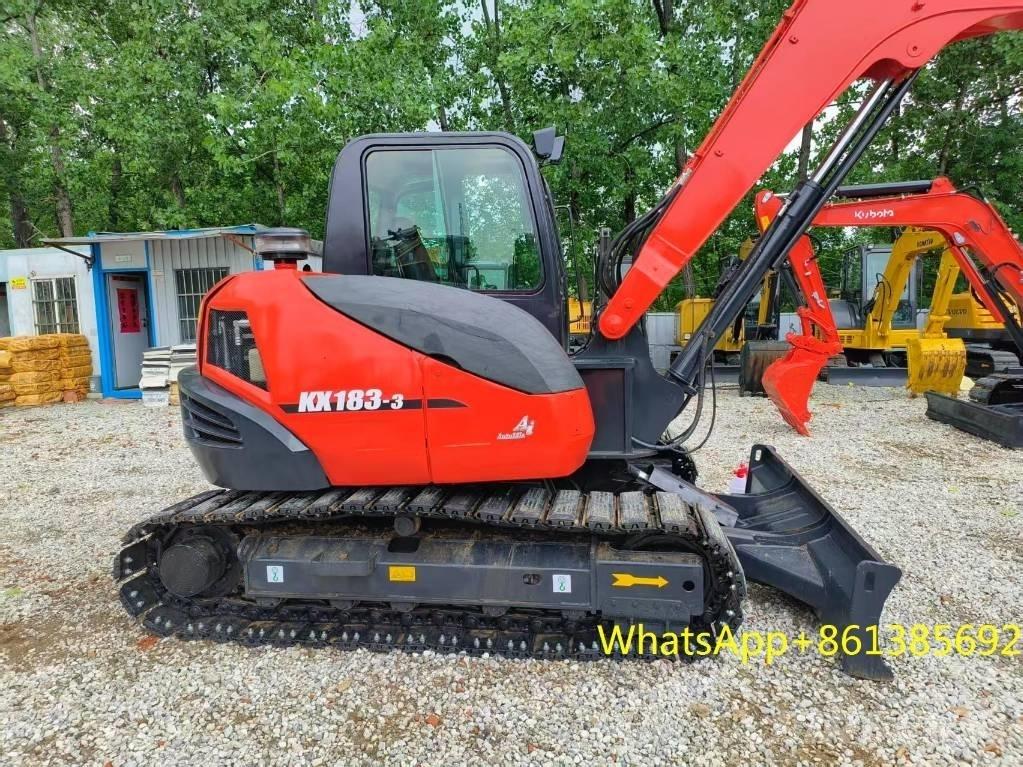 Kubota KX 183-3 小型挖土機/掘鑿機<7t(小型挖掘機)