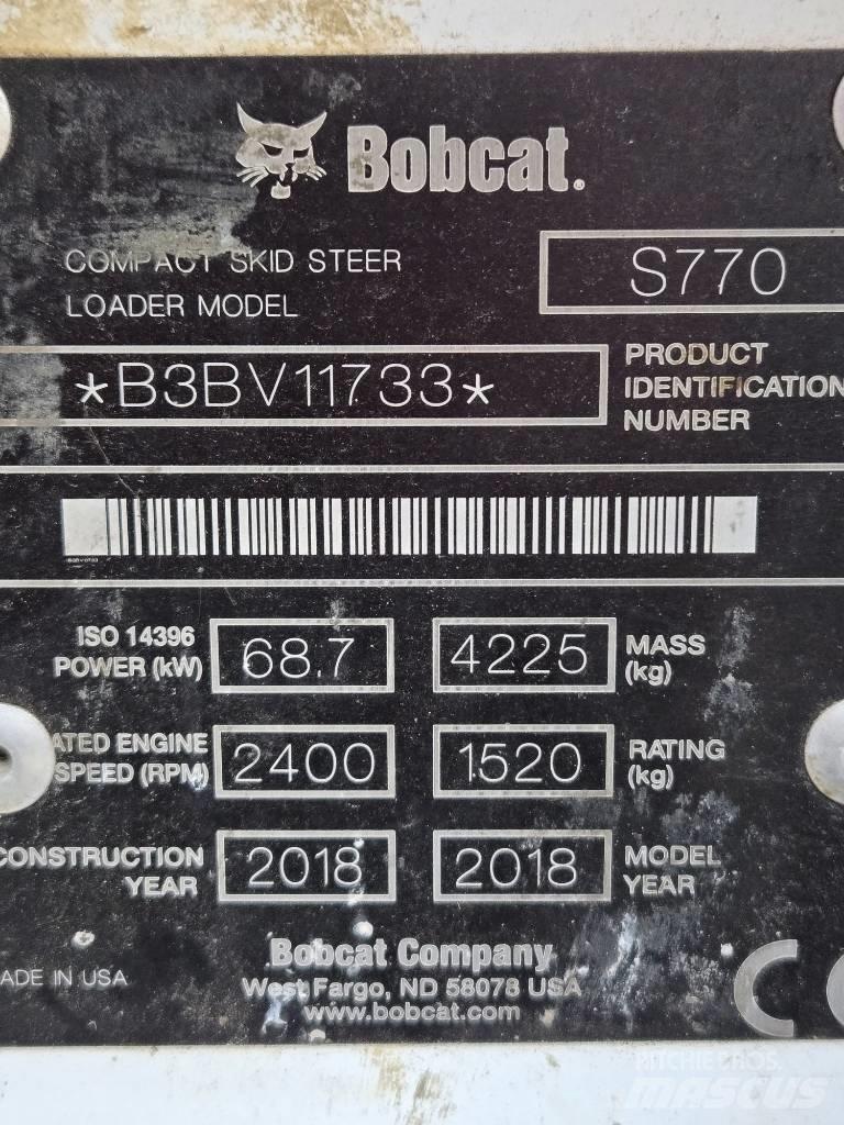 Bobcat S 770 滑移轉向裝載機