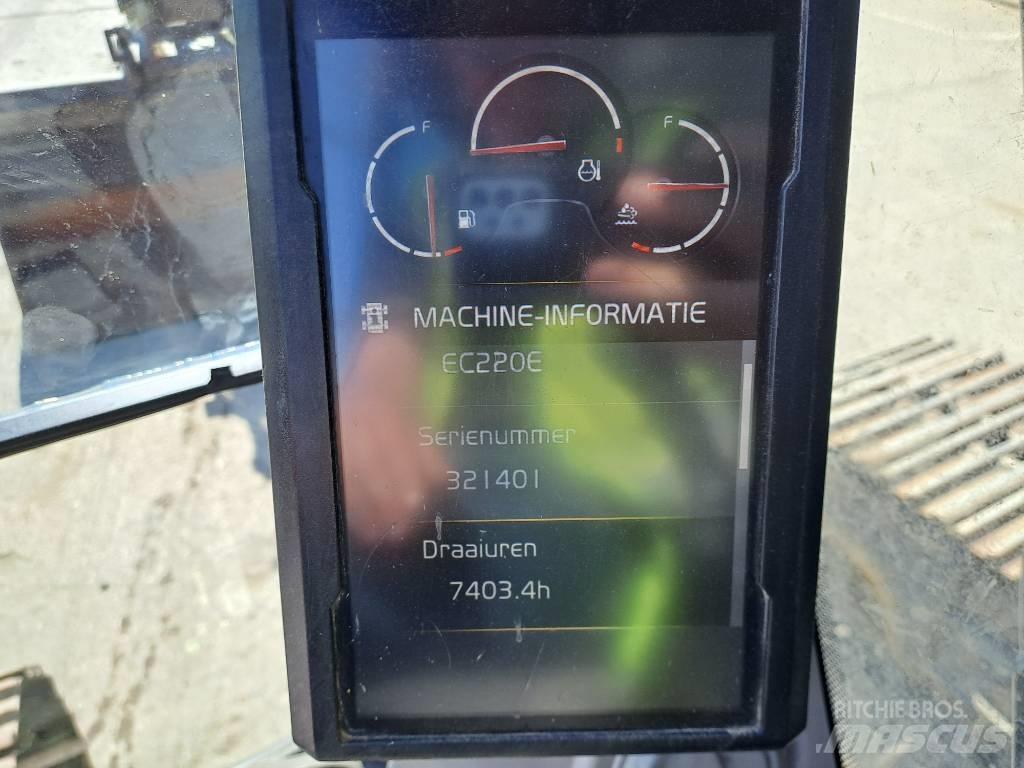 Volvo EC220EL 履帶式 挖土機/掘鑿機/挖掘機
