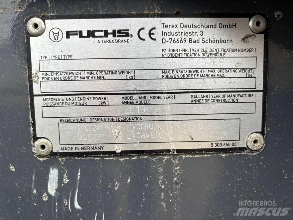 Fuchs MHL 335 廢棄物/工業用操作車