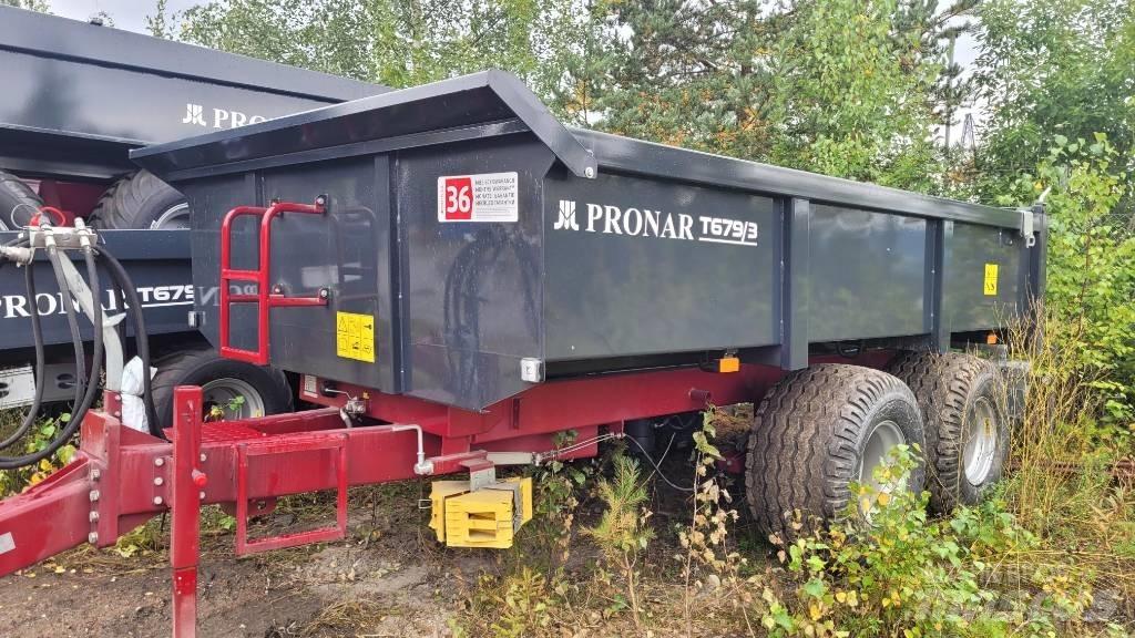 Pronar T 679/3 傾卸式拖車