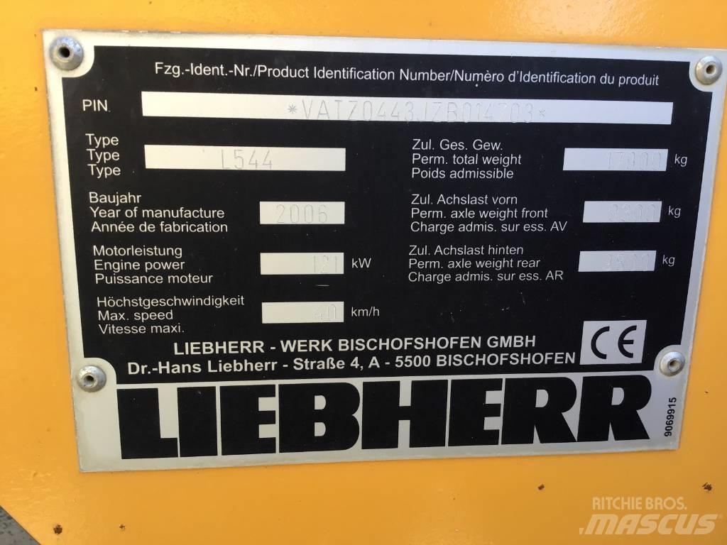 Liebherr L 544 輪胎式裝載機