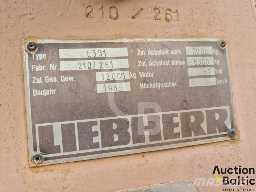Liebherr L 531 輪胎式裝載機