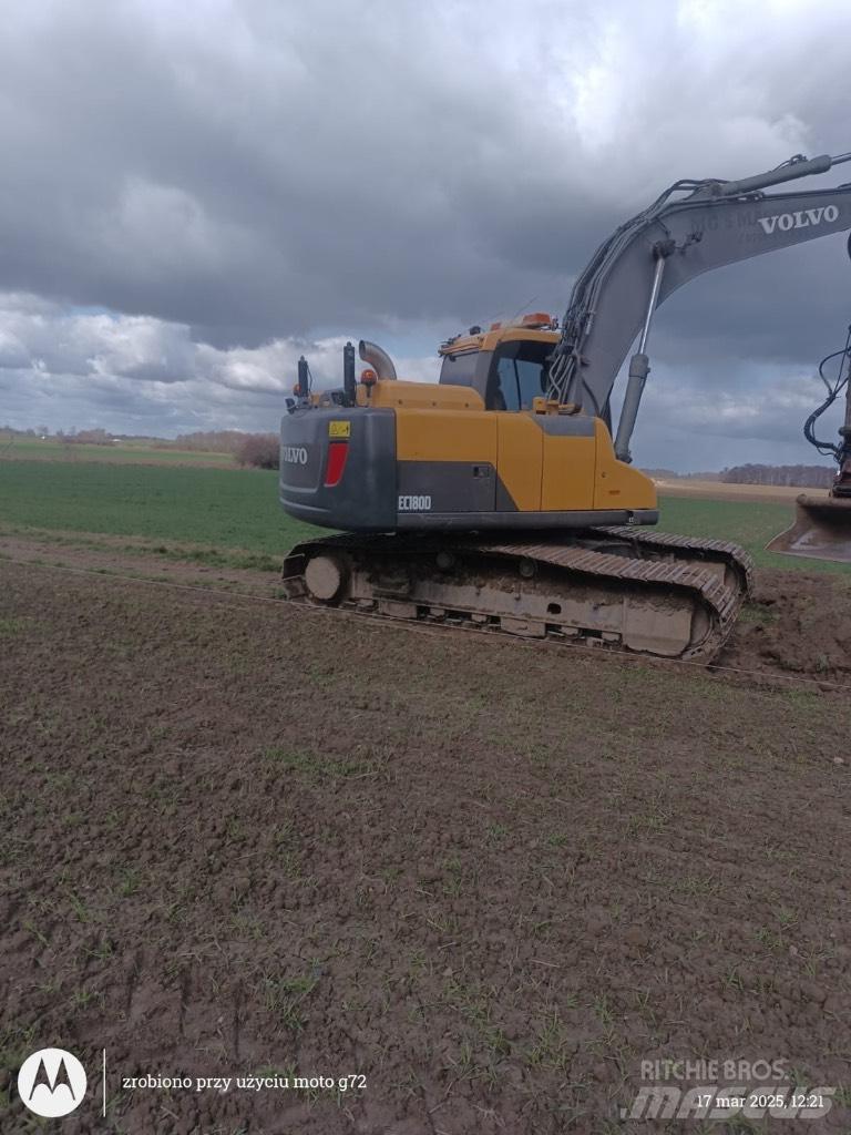 Volvo EC 180 D 履帶式 挖土機/掘鑿機/挖掘機