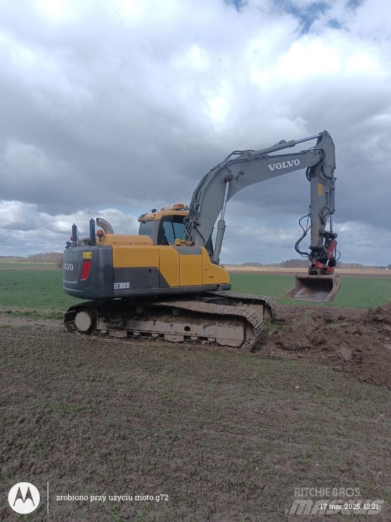 Volvo EC 180 D 履帶式 挖土機/掘鑿機/挖掘機
