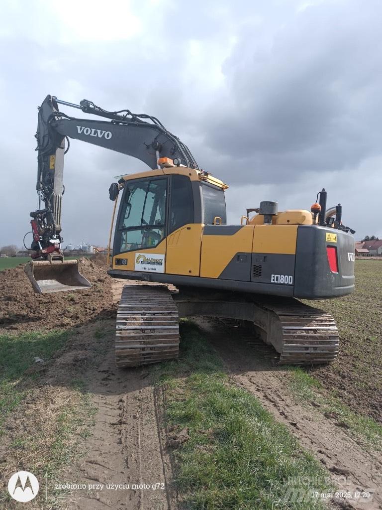 Volvo EC 180 D 履帶式 挖土機/掘鑿機/挖掘機