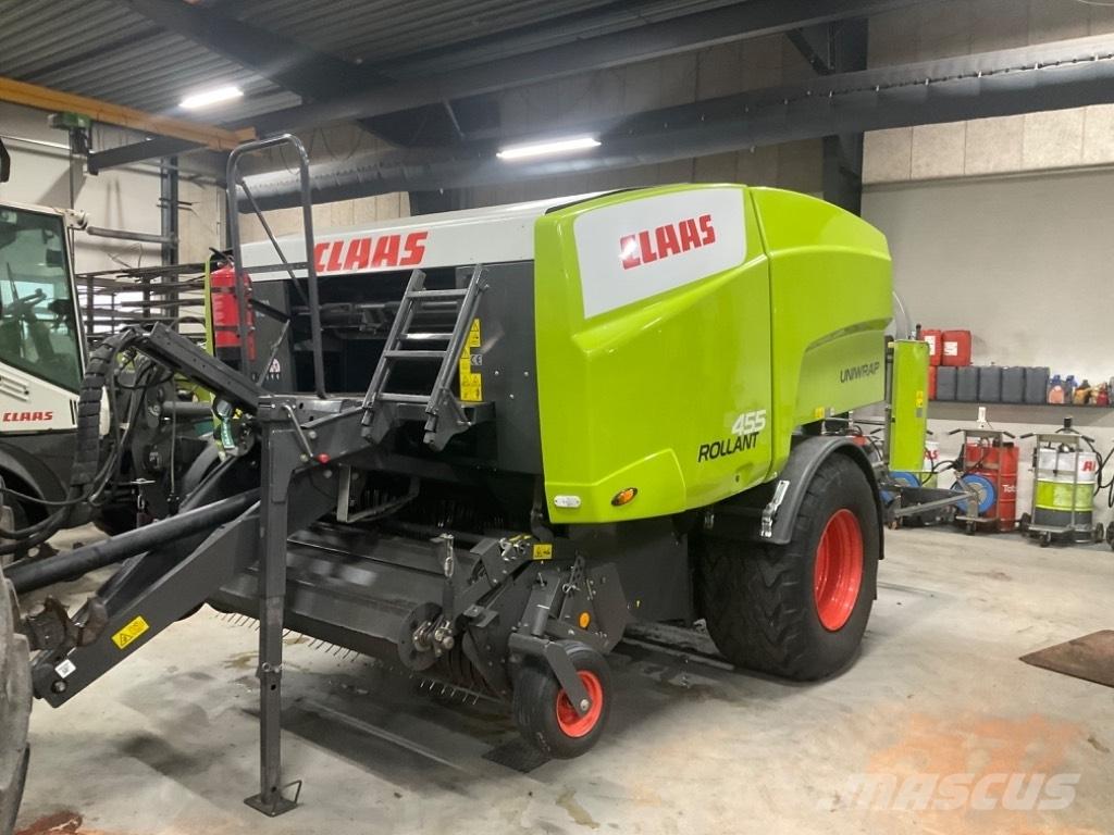 CLAAS Uniwrap 455 圓型牧草打包機