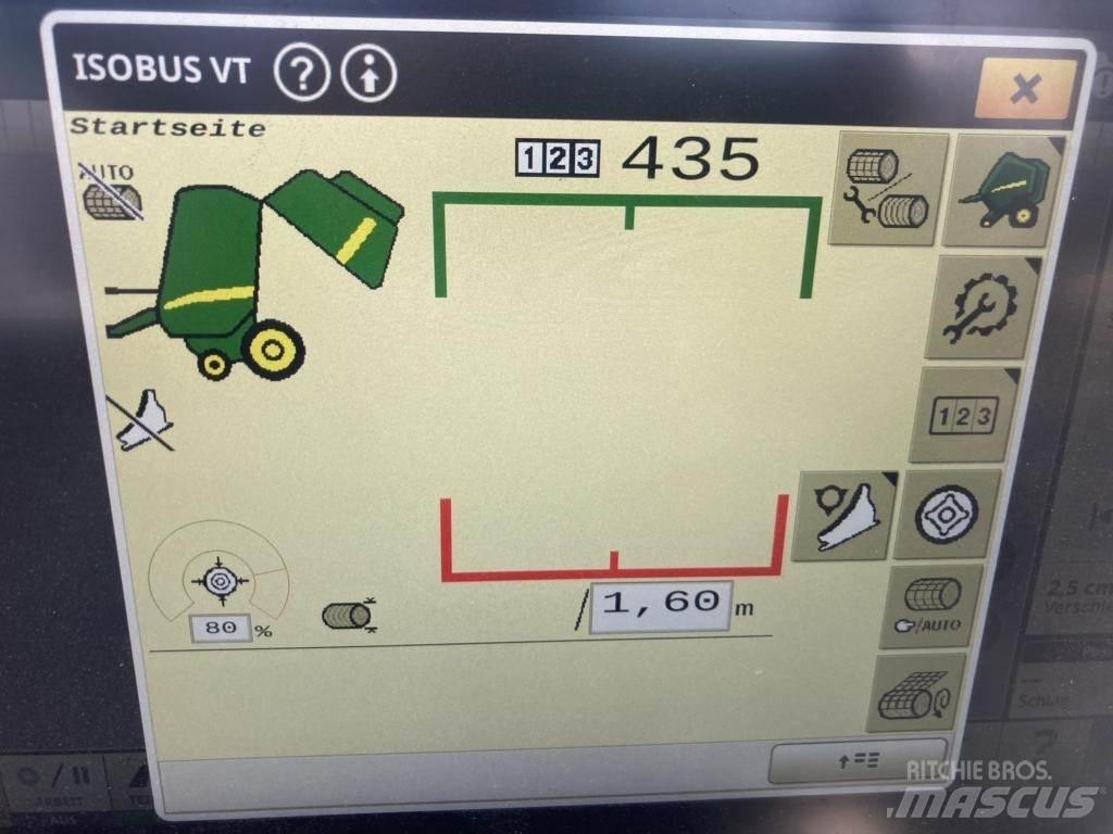 John Deere V461M 圓型牧草打包機
