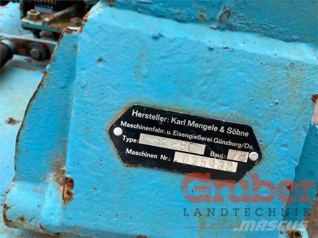 Mengele MB 280 自走式飼料採集機