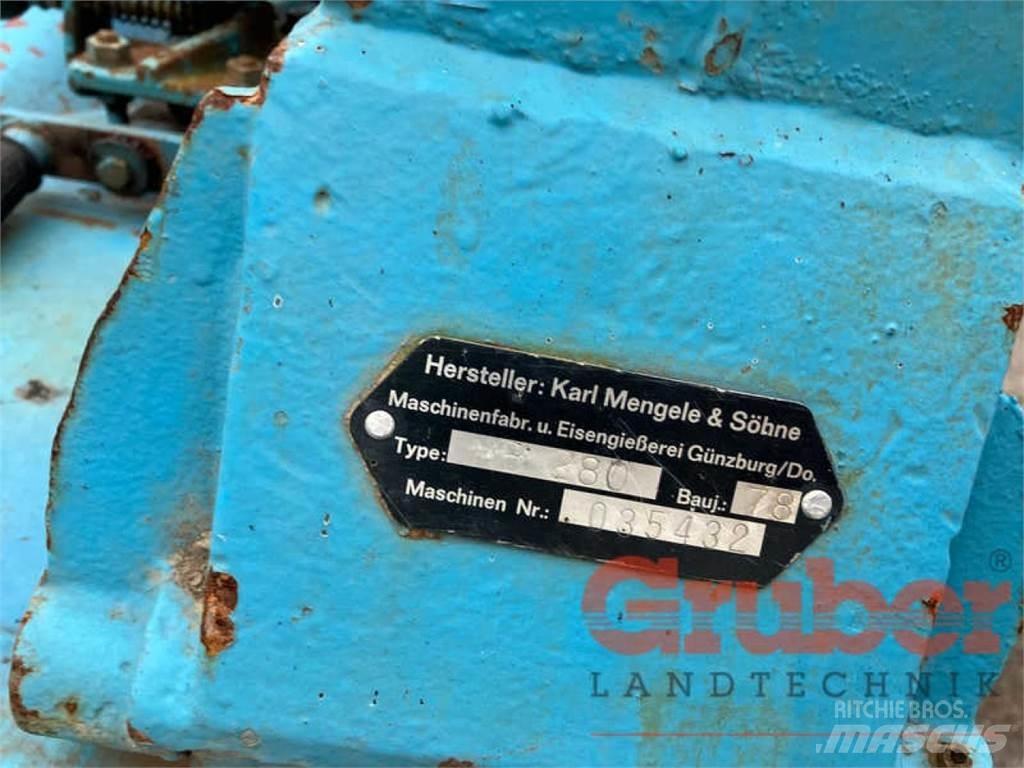 Mengele MB 280 自走式飼料採集機