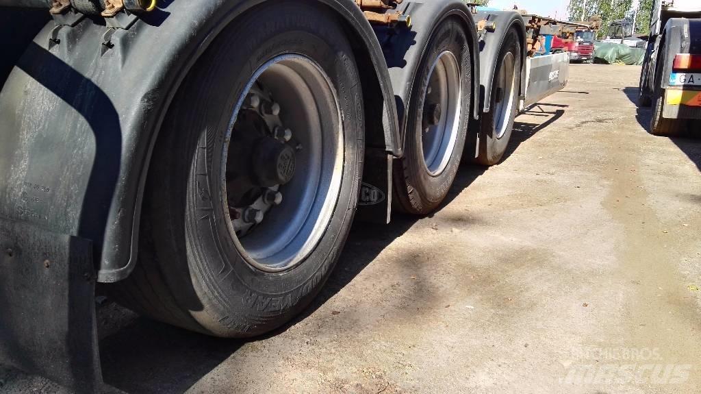 Krone SDC27 貨櫃框架拖車