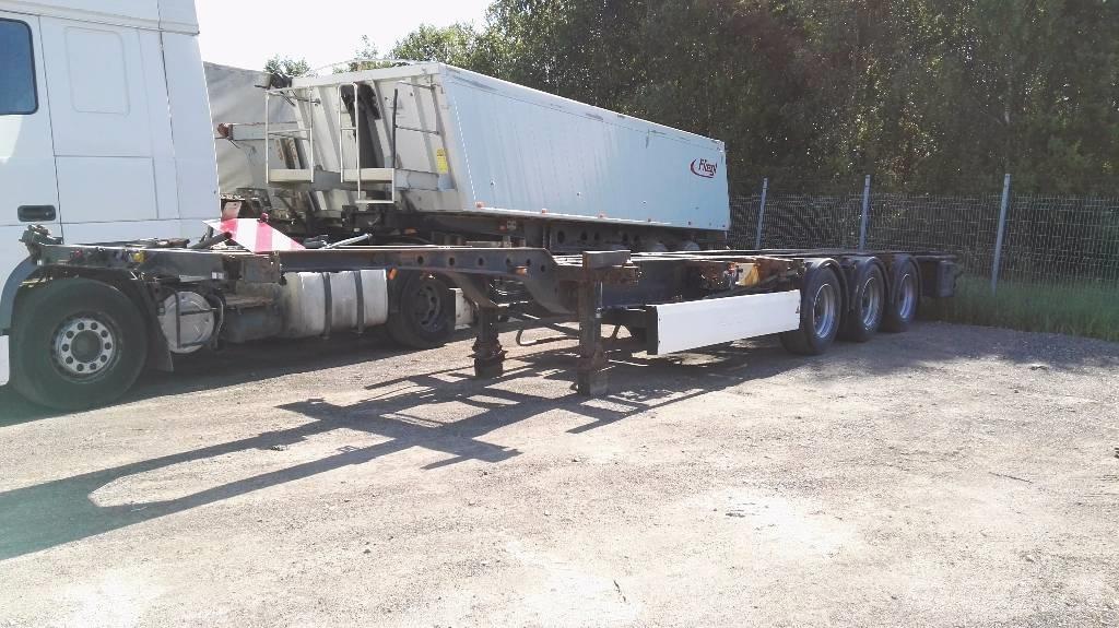 Krone SDC27 貨櫃框架拖車