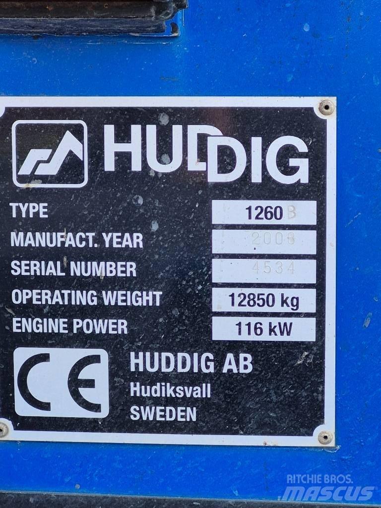Huddig 1260 B 反鏟裝載機