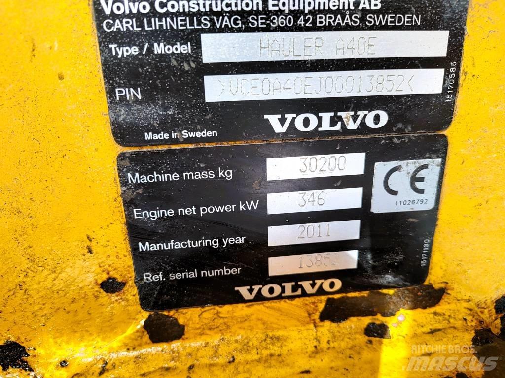 Volvo A 40 E 鉸接式起吊車