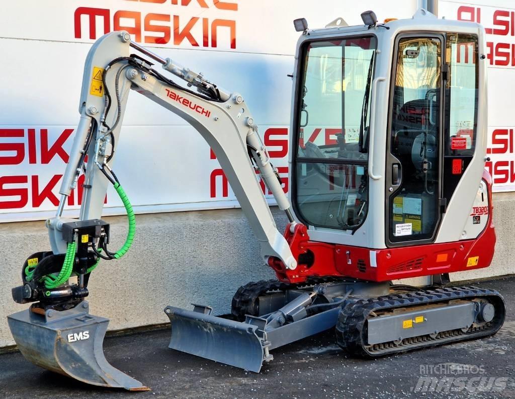 Takeuchi TB 320 小型挖土機/掘鑿機<7t(小型挖掘機)