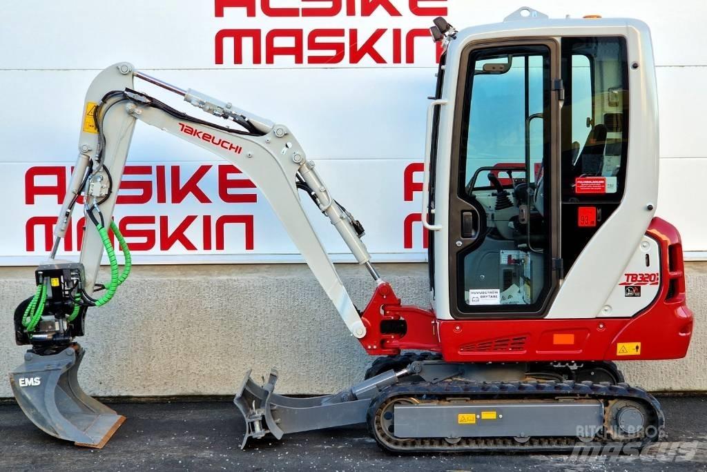 Takeuchi TB 320 小型挖土機/掘鑿機<7t(小型挖掘機)
