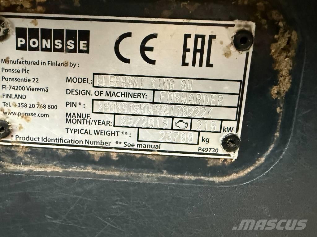 Ponsse Elephant King 集運機