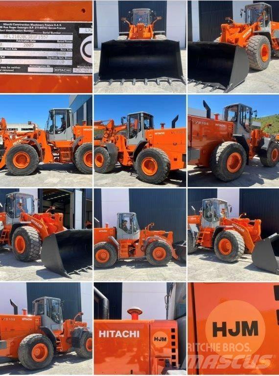 Hitachi LX 210 E 輪胎式裝載機