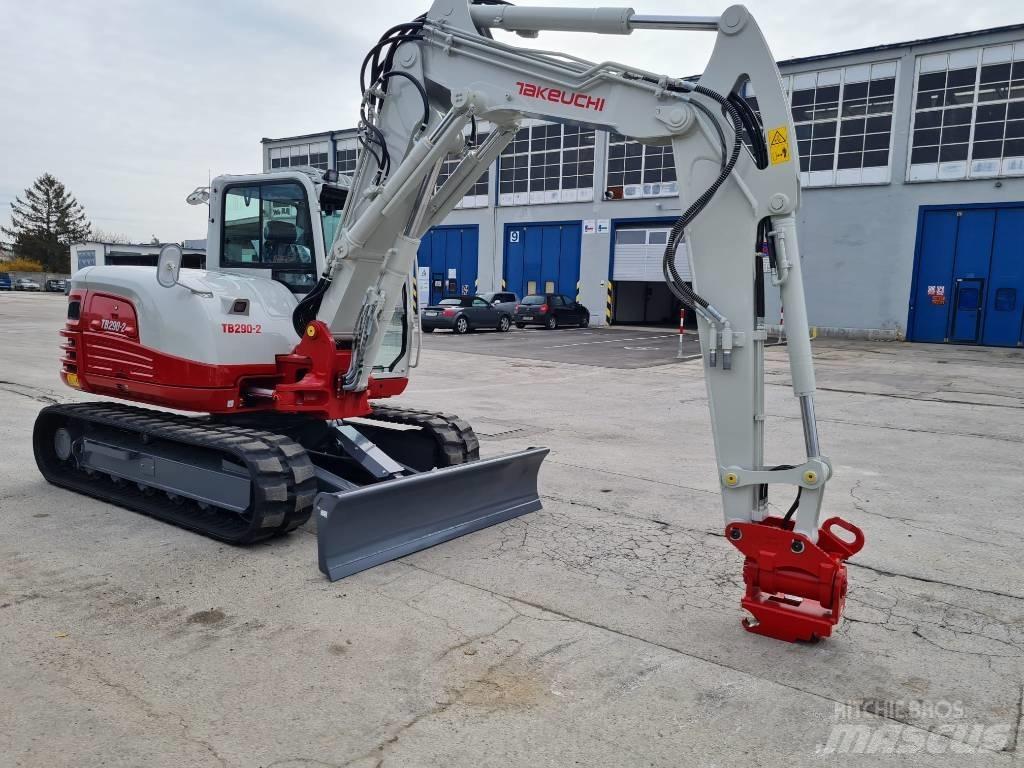 Takeuchi TB 290 CV 中型挖土機/掘鑿機/挖掘機 7t-12t
