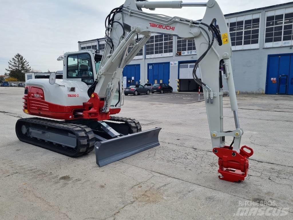 Takeuchi TB 290 CV 中型挖土機/掘鑿機/挖掘機 7t-12t