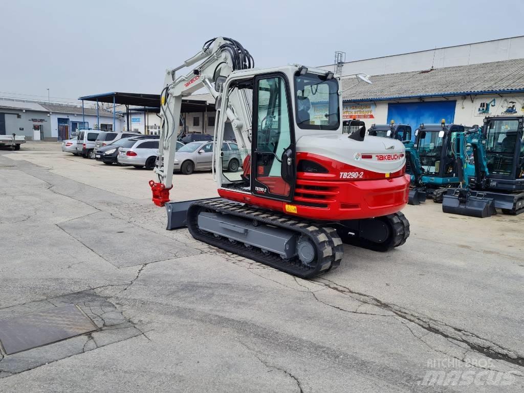 Takeuchi TB 290 CV 中型挖土機/掘鑿機/挖掘機 7t-12t