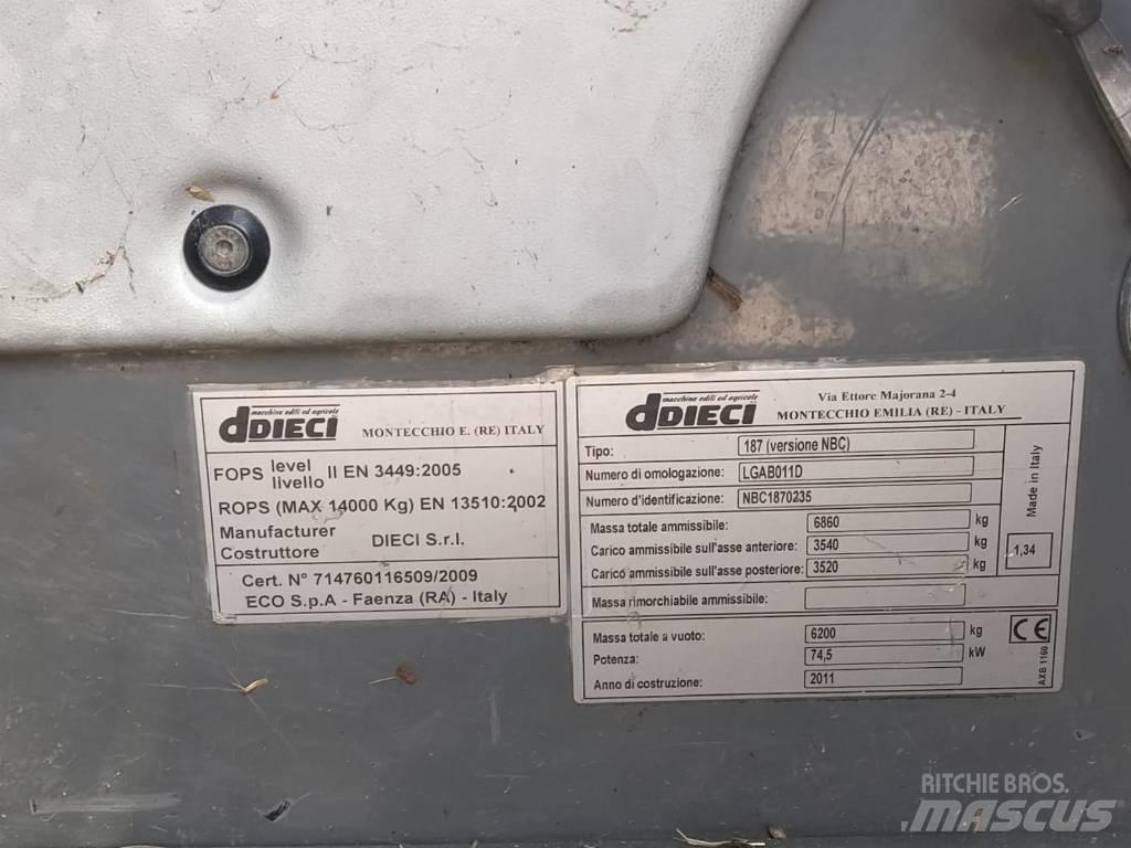 Dieci Dedalus 28.7 伸縮臂操作車