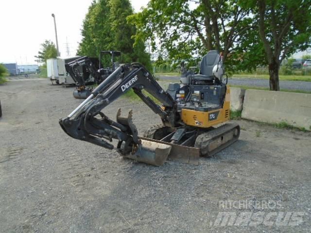 John Deere 17 G 小型挖土機/掘鑿機<7t(小型挖掘機)