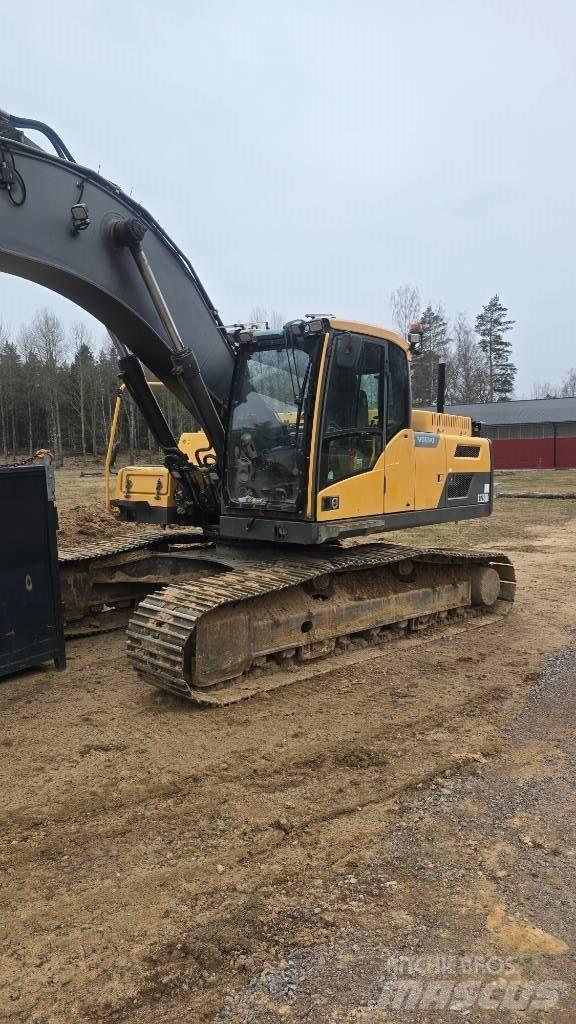 Volvo EC 250 D L 履帶式 挖土機/掘鑿機/挖掘機