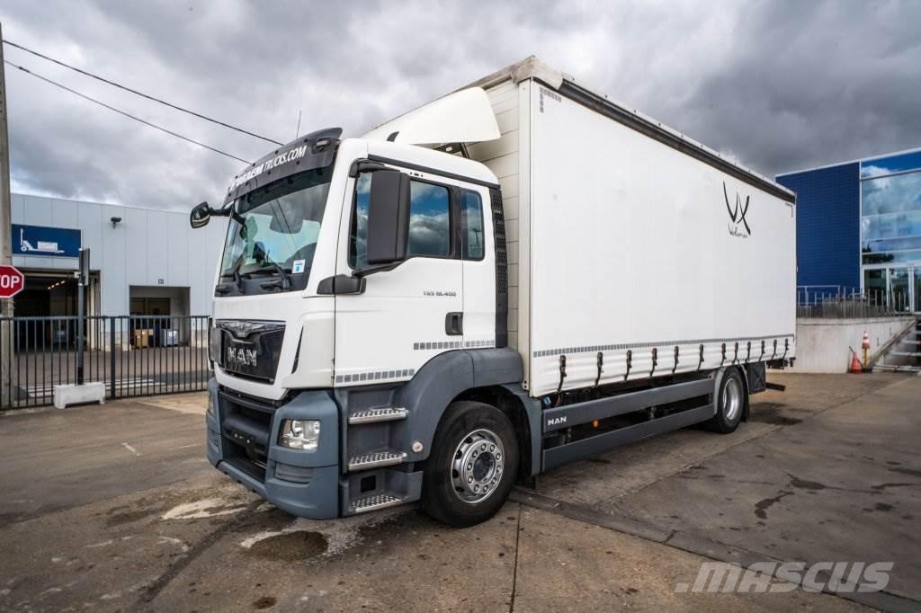 MAN TGS 18.400 BL 篷布卡車