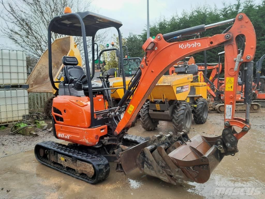Kubota U 17-3 小型挖土機/掘鑿機<7t(小型挖掘機)