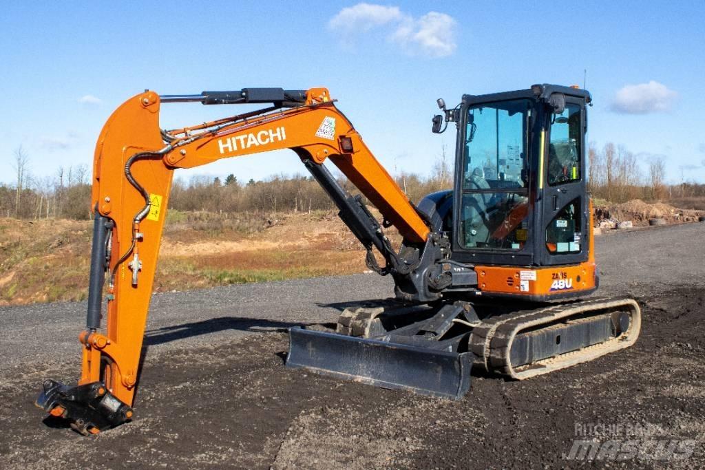 Hitachi ZX48U 小型挖土機/掘鑿機<7t(小型挖掘機)