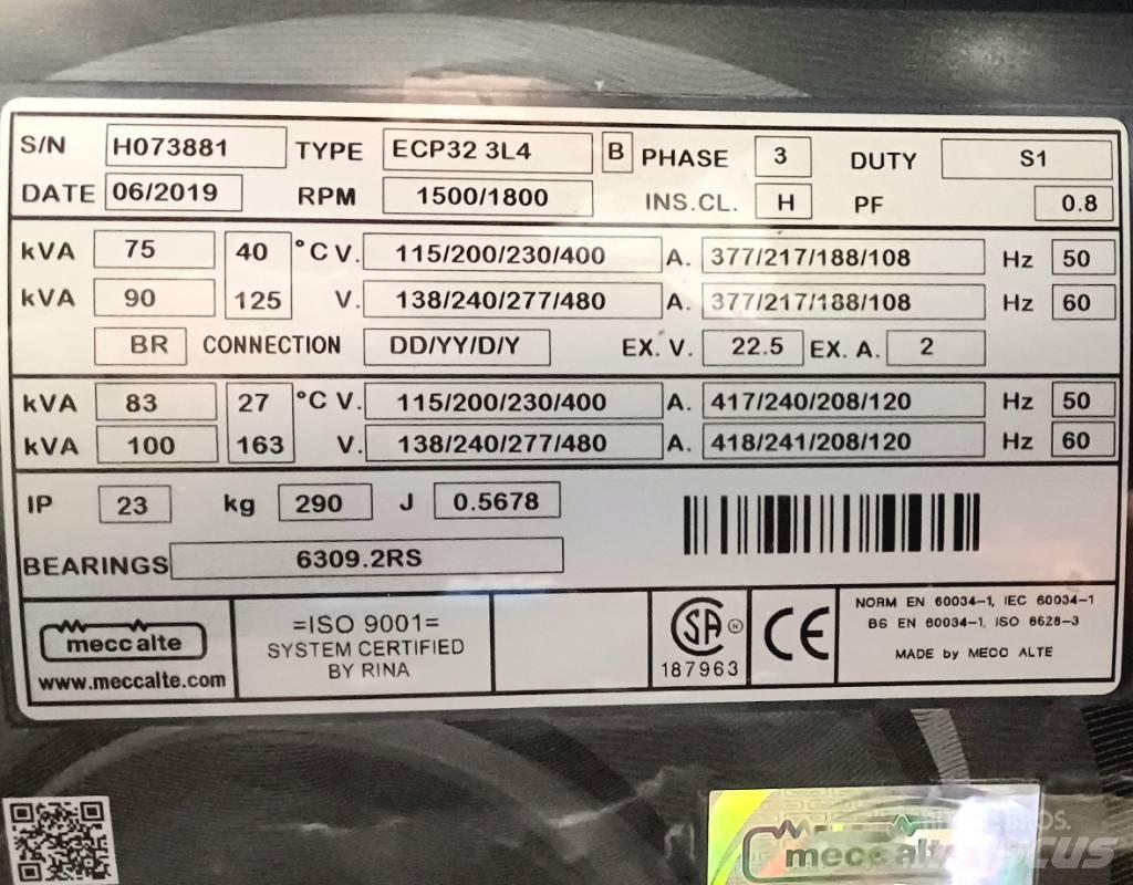 EPW 002 50kW 天然氣發電機