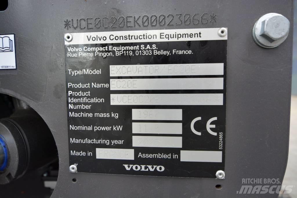 Volvo EC 20 E 小型挖土機/掘鑿機<7t(小型挖掘機)