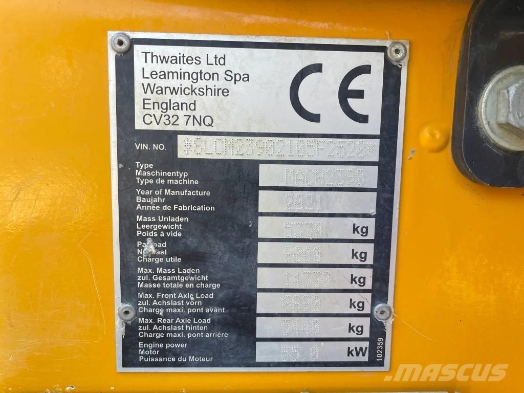 Thwaites MACH 2390 側卸礦車