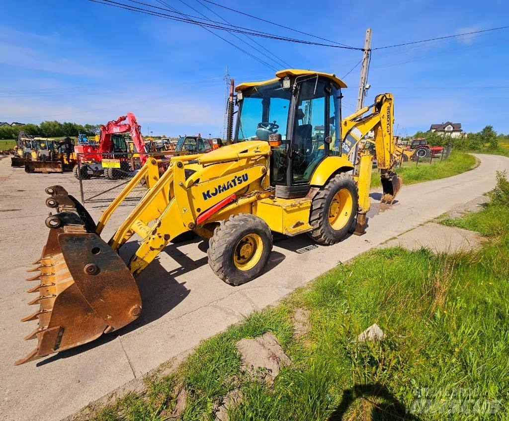 Komatsu WB 93 R 反鏟裝載機