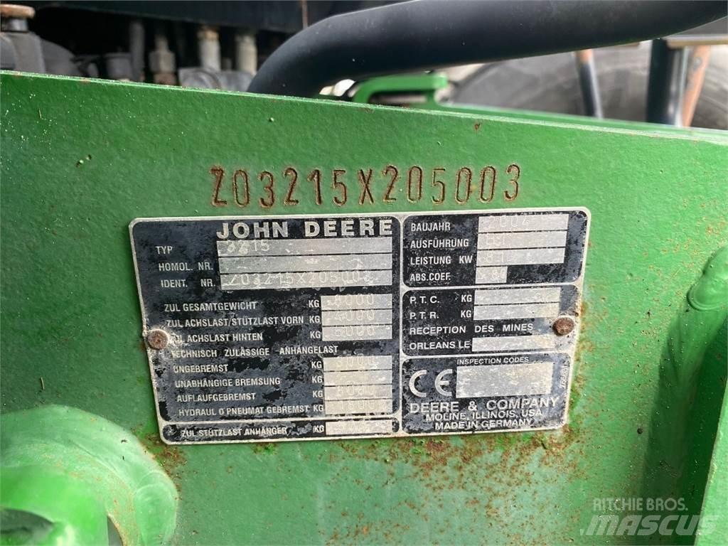 John Deere 3215 伸縮臂操作車