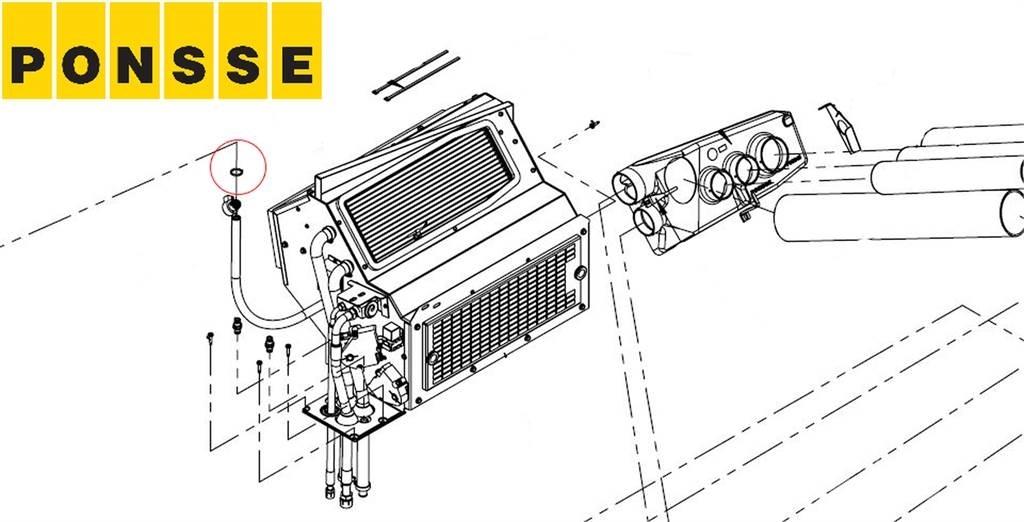 Ponsse 0013839 駕駛室與內部