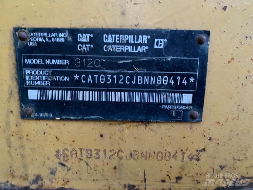CAT 312 C L 履帶式 挖土機/掘鑿機/挖掘機