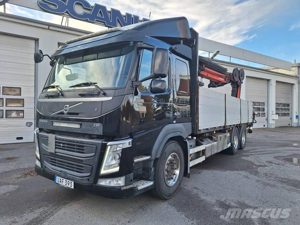Volvo FM  6x2 起重機卡車
